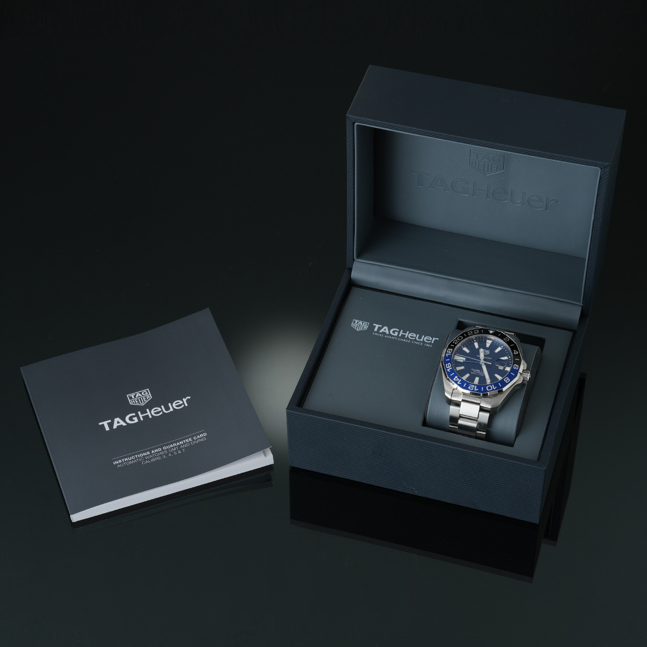 TAG Heuer(USED)태그호이어 아쿠아레이서 GMT WAY201T-0
